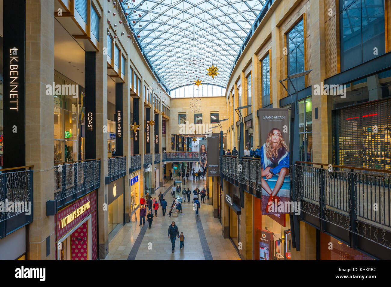 The Grand Arcade shopping centre, in Cambridge, England, UK Stock Photo -  Alamy