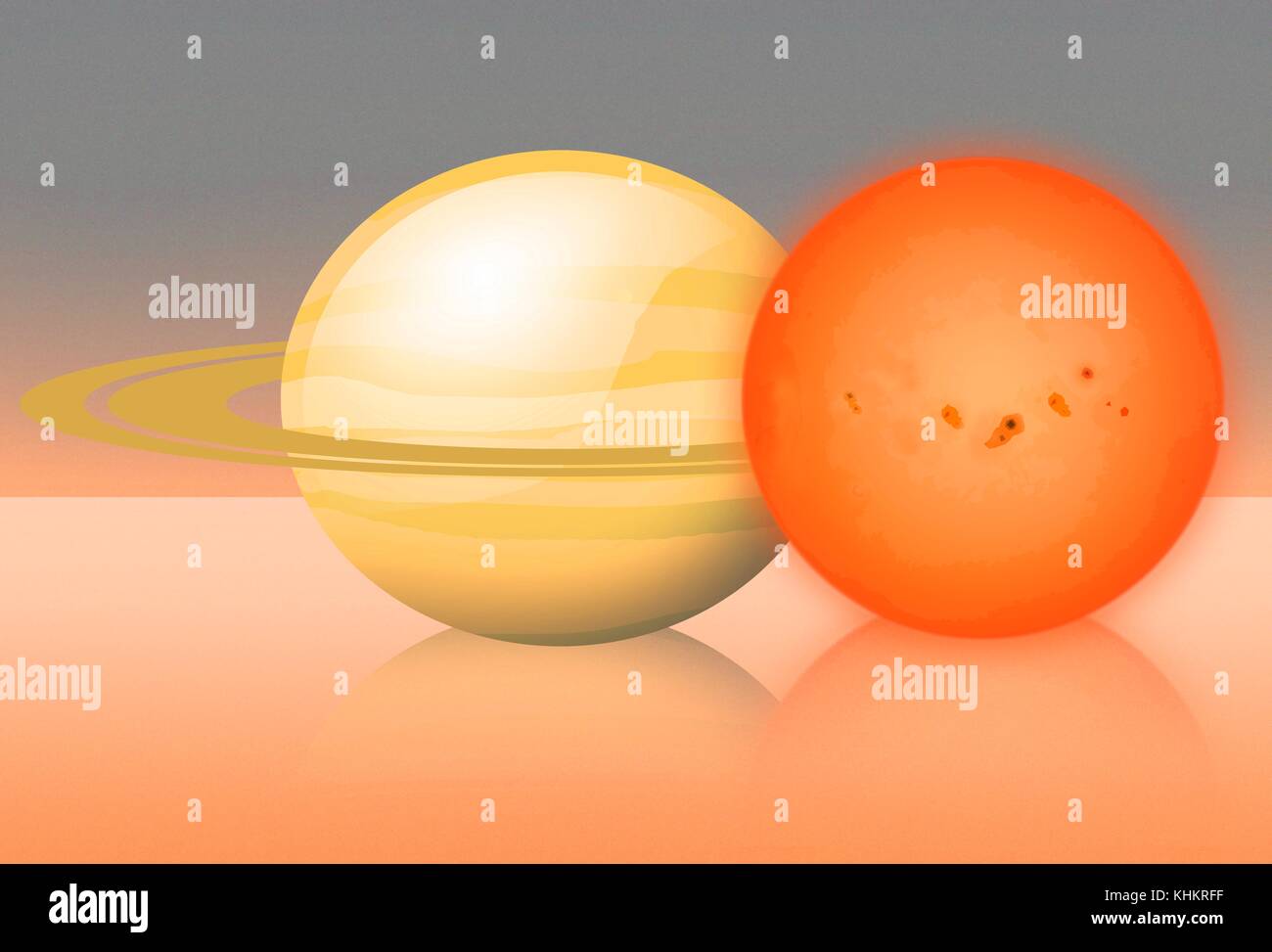 Jupiter size compared to earth hires stock photography and images Alamy