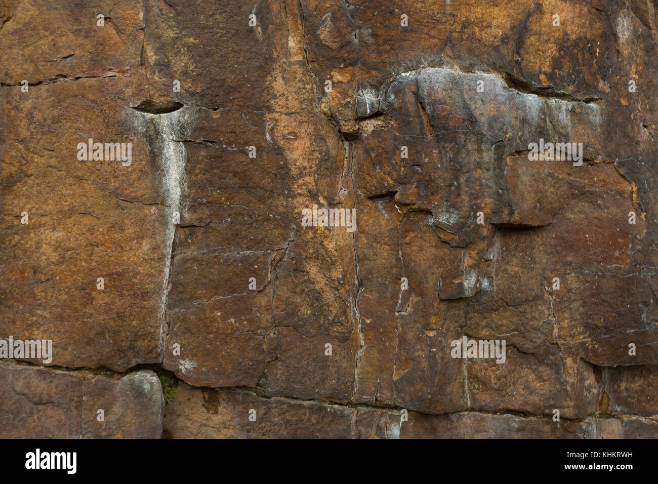 Rock climbing venue Hobson Moor Quarry, Stalybridge, Tameside, Greater