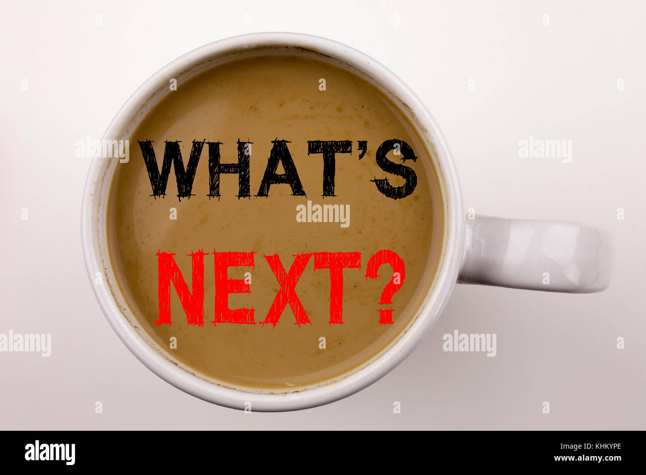 Hand Writing Text Caption Inspiration Showing What S Next Concept Meaning What Is Next Self Development Improvement Love Written On Sticky Note Remin Stock Photo Alamy