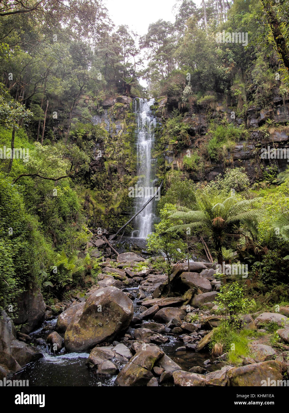 Erskine Falls in Australia Stock Photo