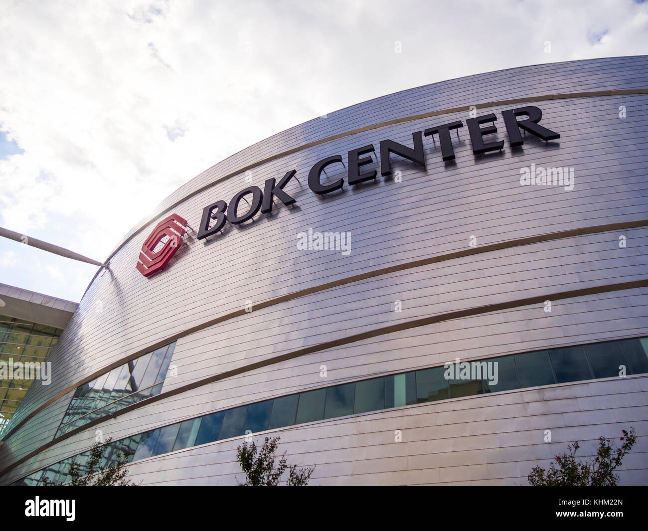 Famous Bok Center in Tulsa Downtown TULSA / OKLAHOMA OCTOBER 17