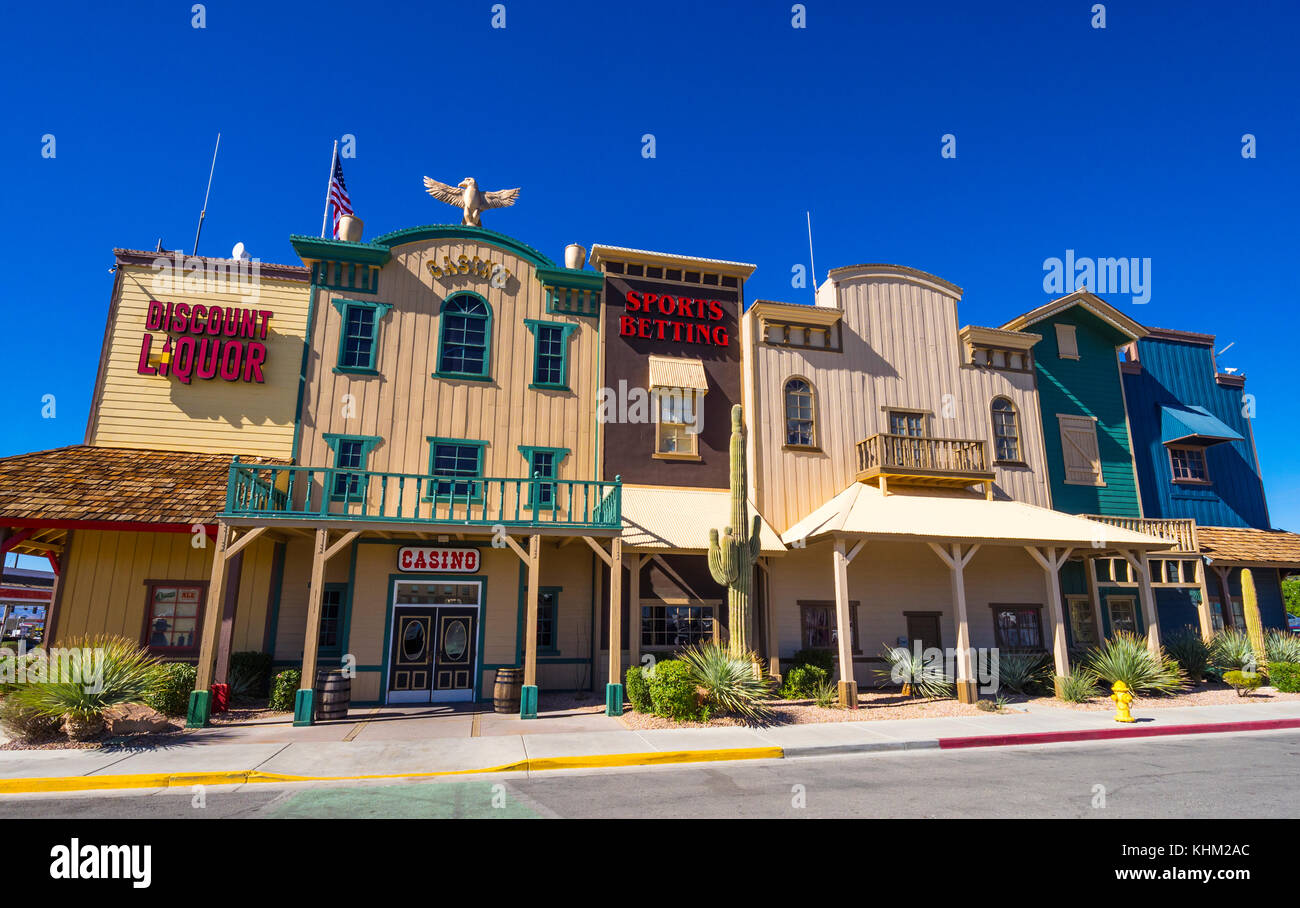 Histroic saloon building and casino in Pahrump Nevada PAHRUMP