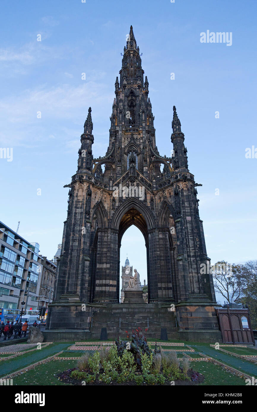 The Scott Monument, Edinburgh, Scotland, Great Britain Stock Photo Alamy