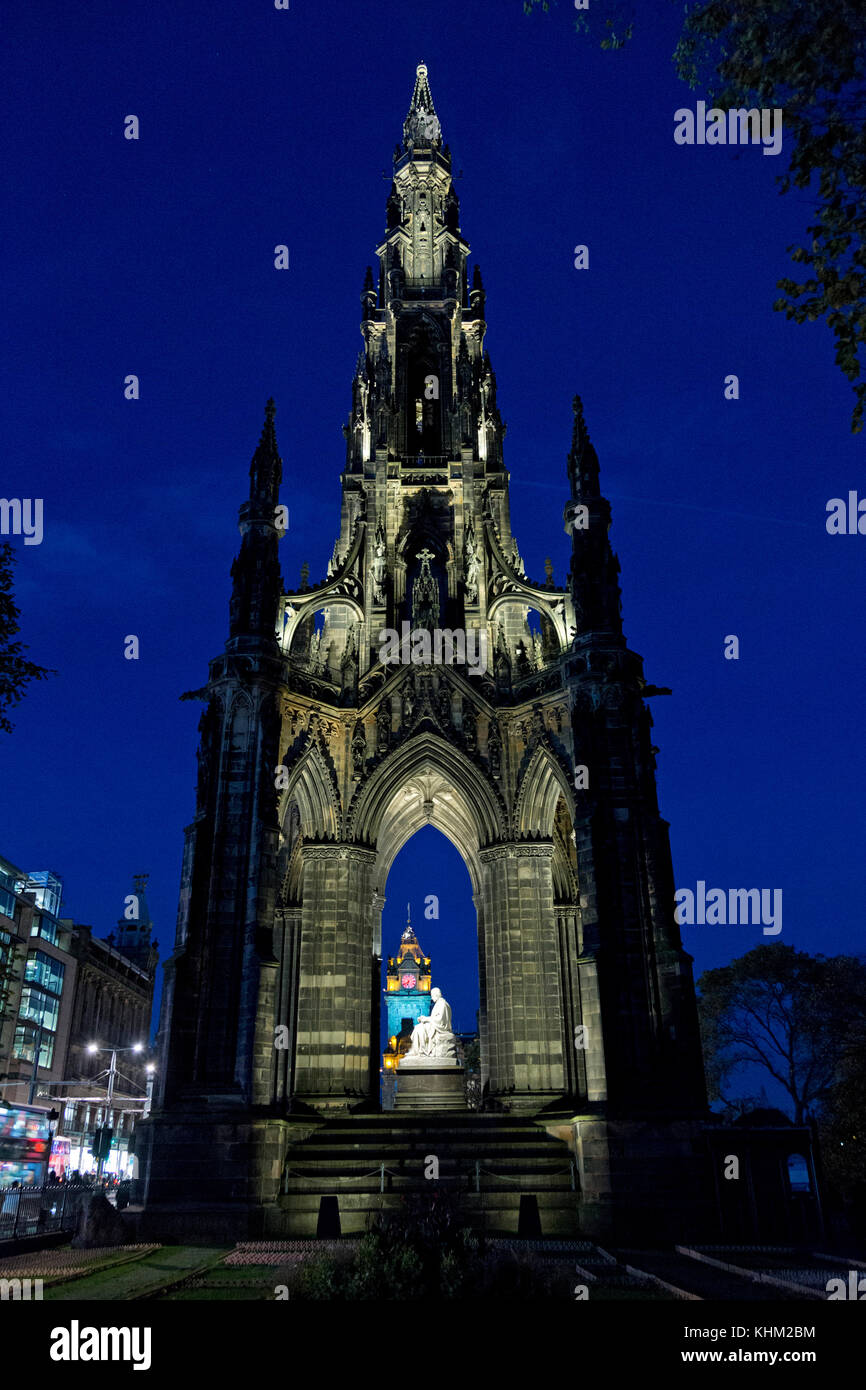 The Scott Monument, Edinburgh, Scotland, Great Britain Stock Photo Alamy