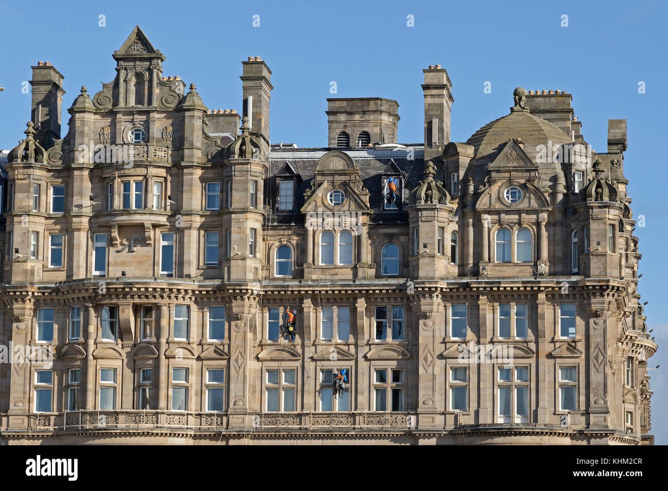 The Balmoral Hotel, Edinburgh, Scotland, Great Britain Stock Photo