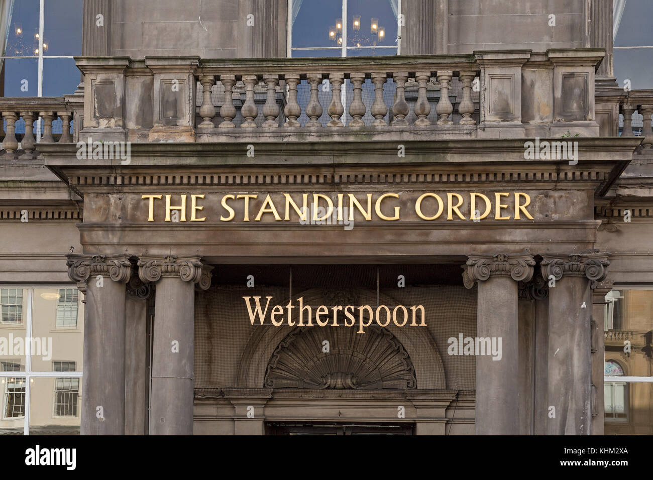 restaurant The Standing Order, Edinburgh, Scotland, Great Britain Stock Photo