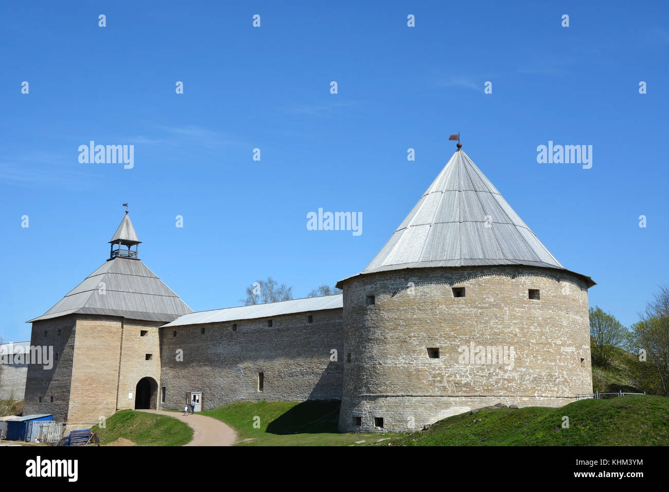 Ancient fortress at Staraya Ladoga city, Russia Stock Photo Alamy