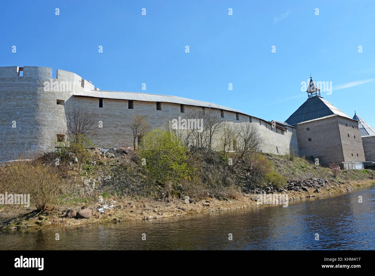 Ancient fortress at Staraya Ladoga city, Russia Stock Photo Alamy