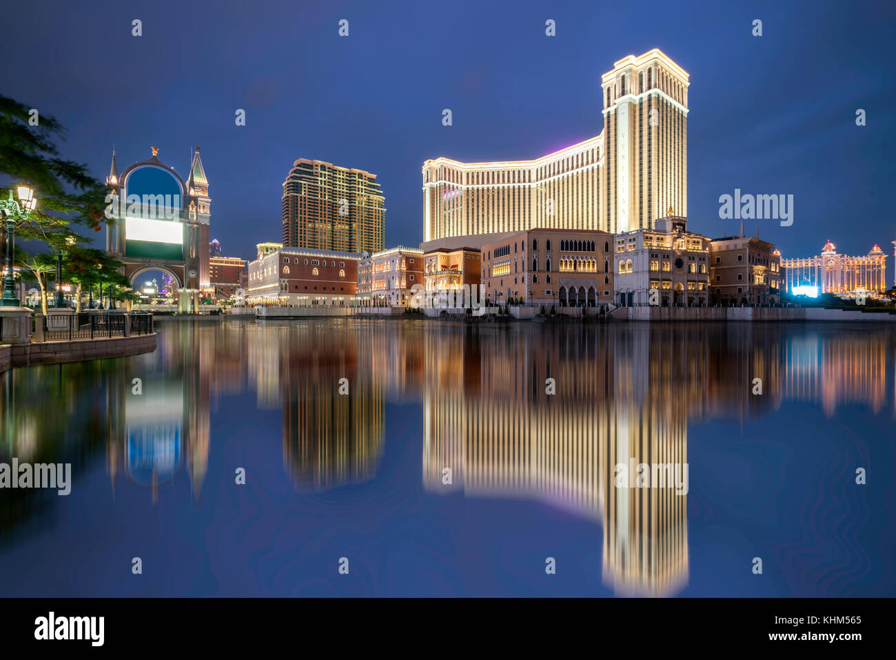 The Venetian Macao Casino and Hotel in Macau (Macao) , China Stock Photo