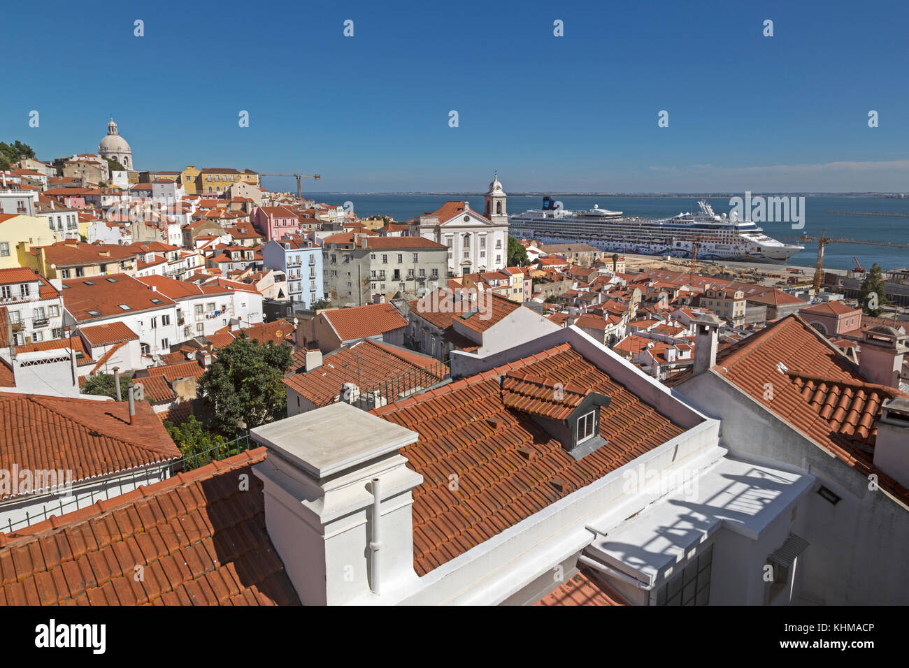 Lisboa, view of the city, Lisbon, Portugal, Europe Stock Photo