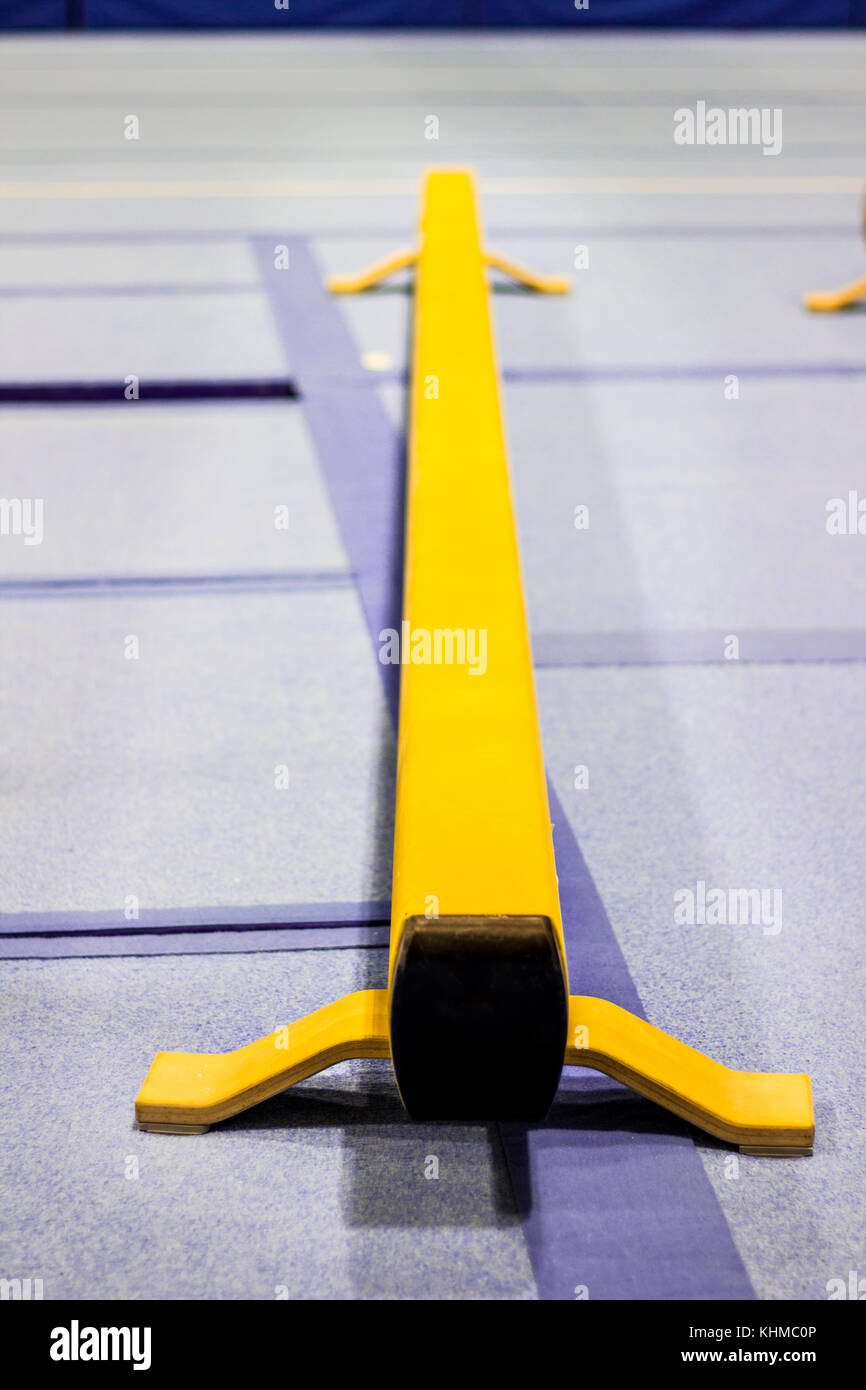 Gymnastic equipment in a gym in the Faroe Islands Stock Photo Alamy