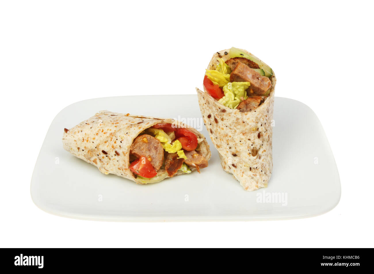 Sausage wraps hires stock photography and images Alamy