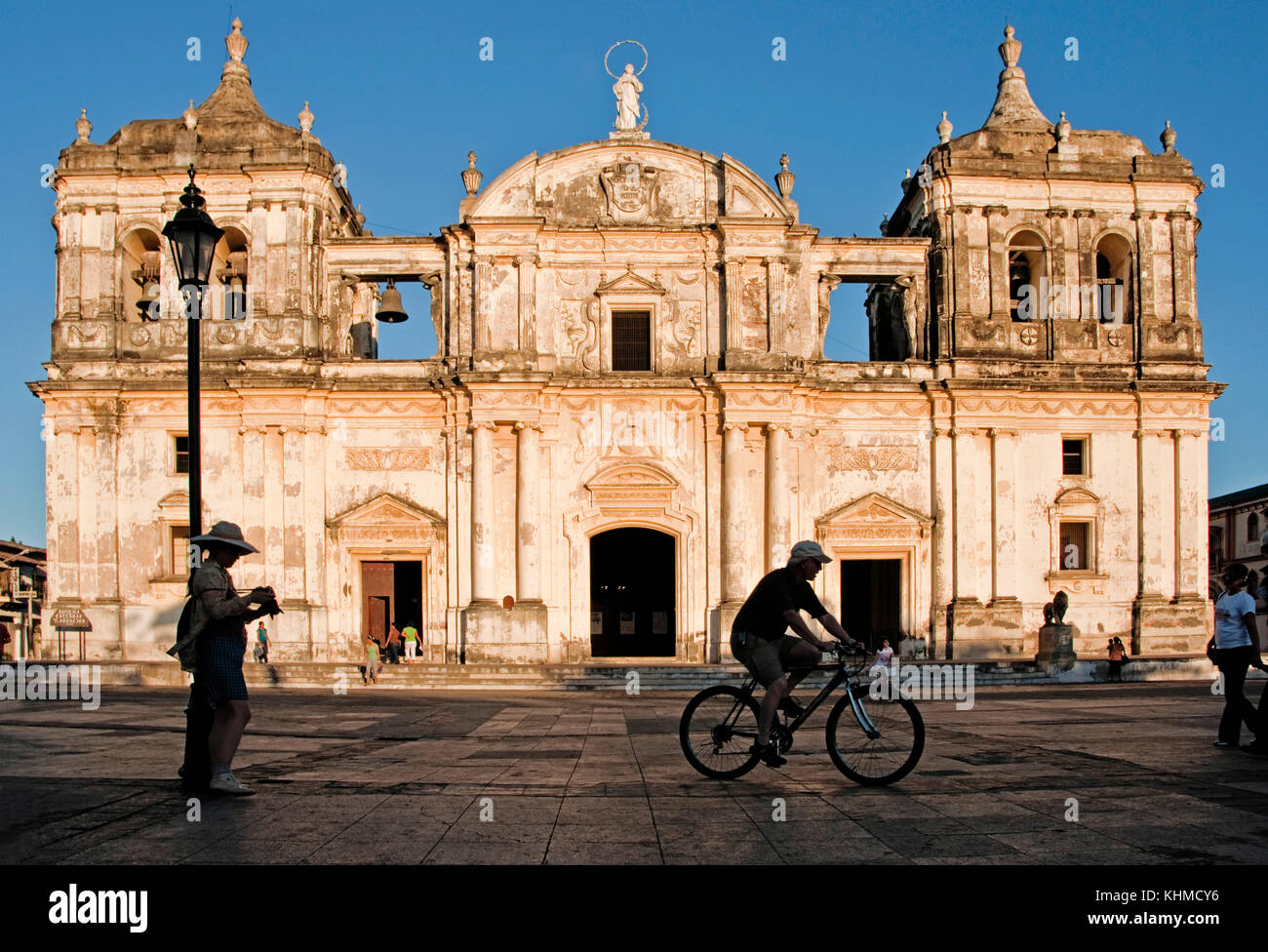 Nicaragua: Leon Cathedral Stock Photo