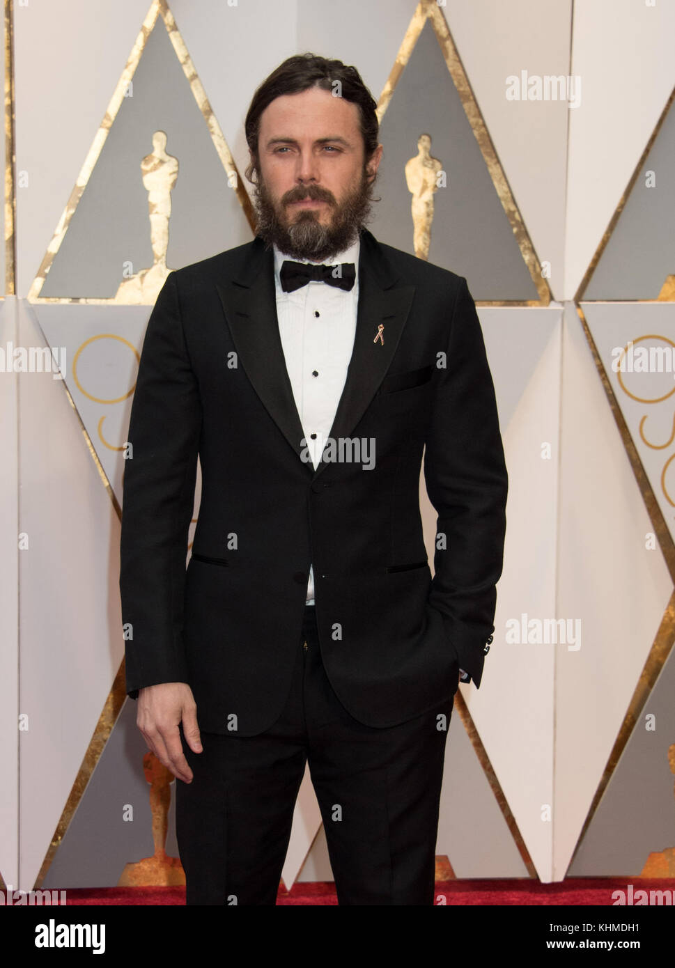 HOLLYWOOD, CA - FEBRUARY 26: Casey Affleck attends the 89th Annual Academy Awards at Hollywood & Highland Center on February 26, 2017 in Hollywood, California  People:  Casey Affleck  Transmission Ref:  MNC Stock Photo