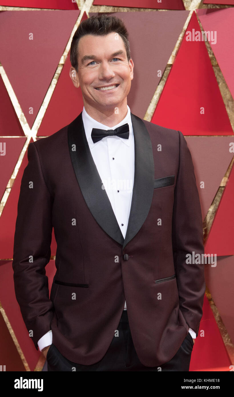 HOLLYWOOD, CA - FEBRUARY 26: Jerry O'Connell attends the 89th Annual Academy Awards at Hollywood & Highland Center on February 26, 2017 in Hollywood, California  People:  Jerry O'Connell  Transmission Ref:  MNC Stock Photo