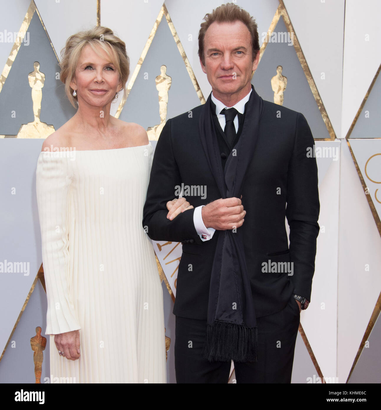 HOLLYWOOD, CA - FEBRUARY 26: Sting attends the 89th Annual Academy Awards at Hollywood & Highland Center on February 26, 2017 in Hollywood, California  People:  Sting  Transmission Ref:  MNC Stock Photo