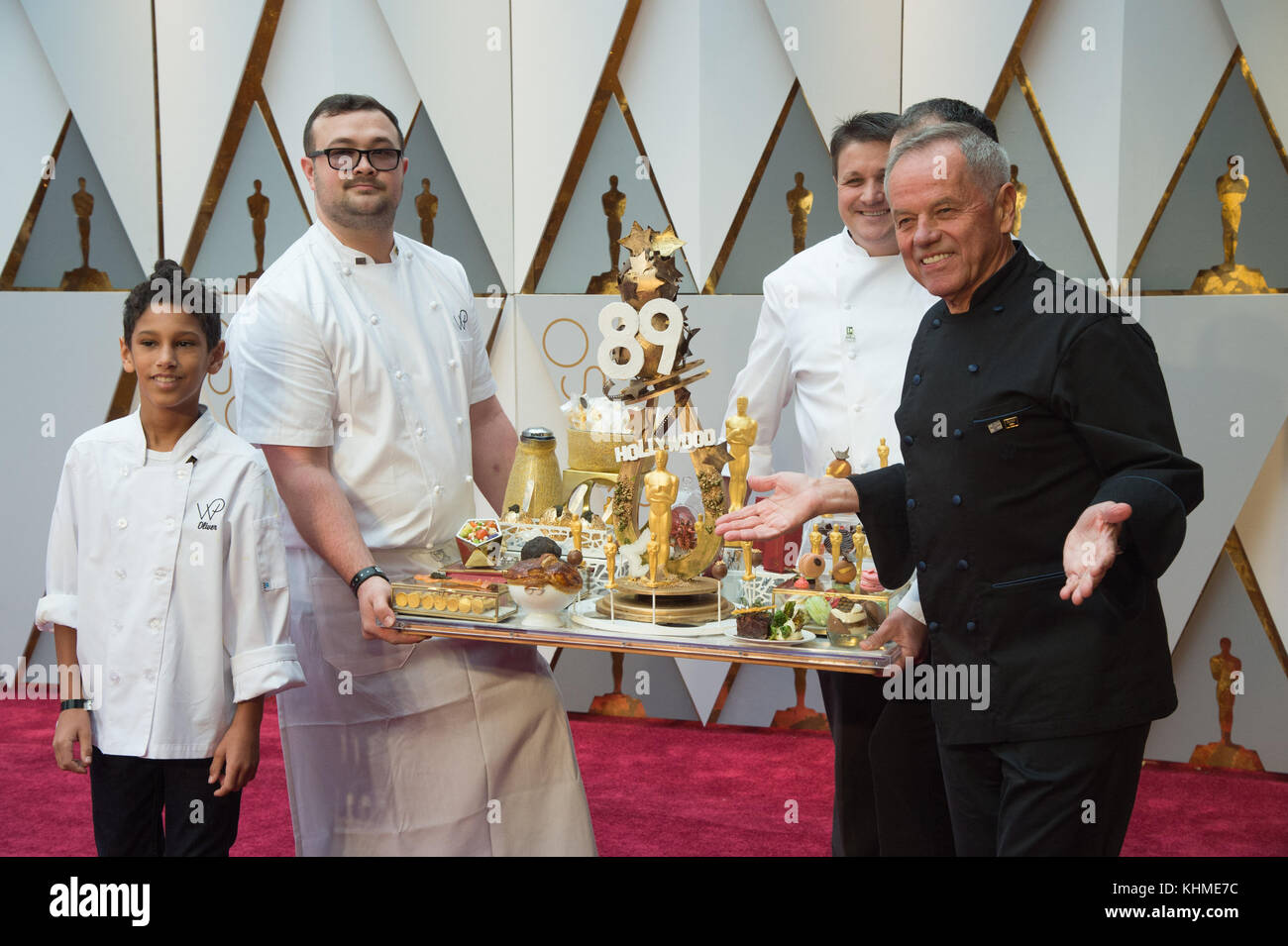 HOLLYWOOD, CA - FEBRUARY 26: Wolfgang Puck attends the 89th Annual Academy Awards at Hollywood & Highland Center on February 26, 2017 in Hollywood, California  People:  Wolfgang Puck  Transmission Ref:  MNC Stock Photo