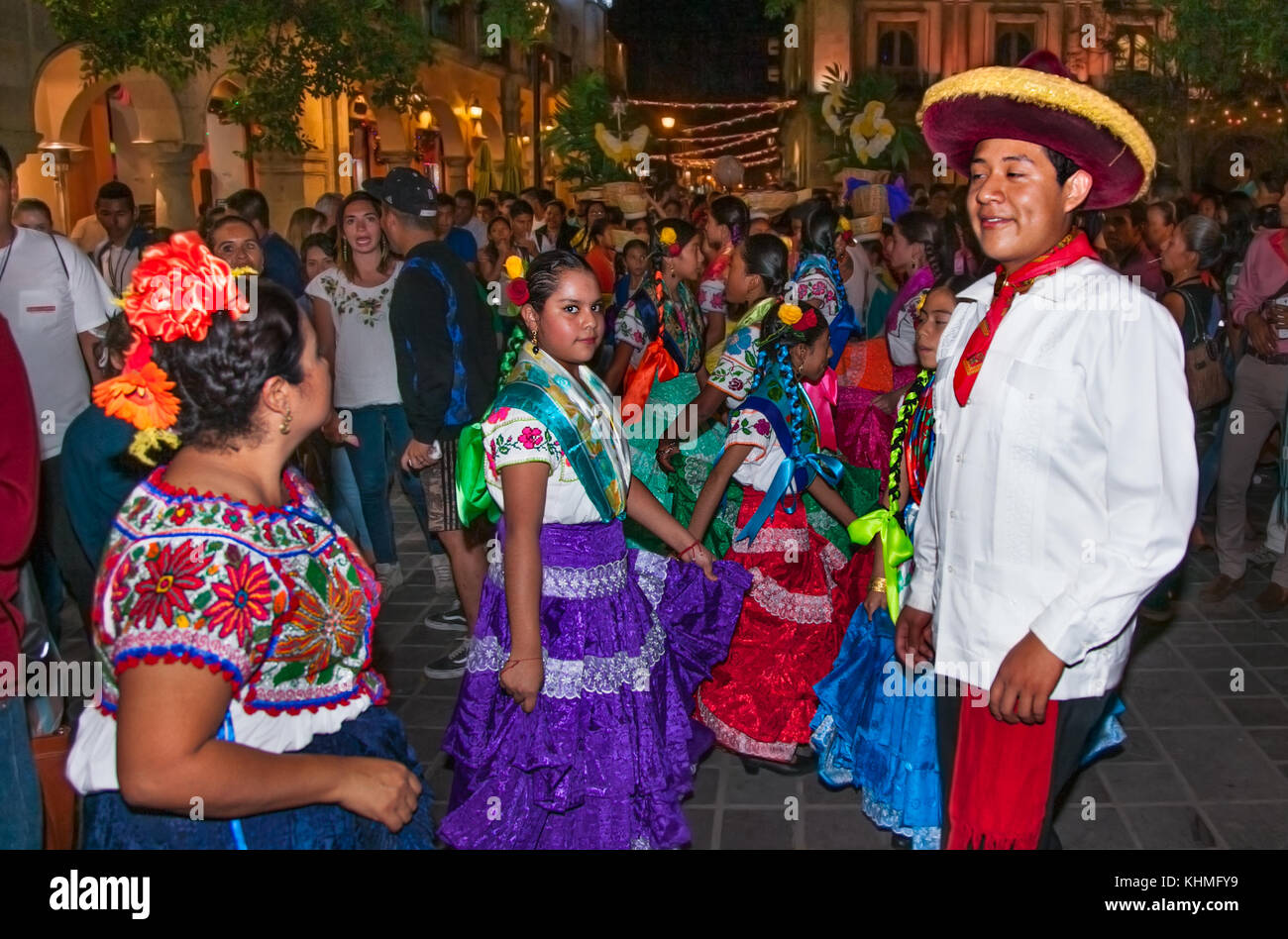 Oaxaca Mexico Dec 9 2015 Day Of The Virgin Of Guadalupe Dia De La Stock Photo Alamy