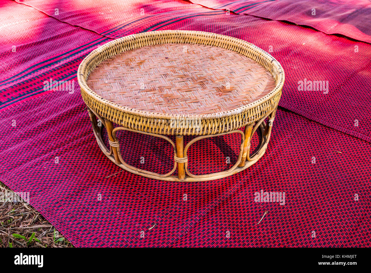 Kantoke, kind of wooden utensil in northern Thailand, Thai tradition