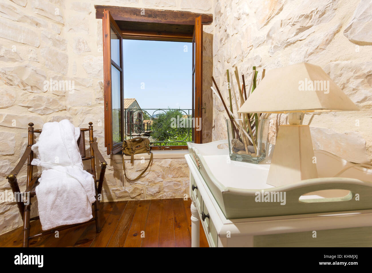 interior of a luxury traditional stone apartment Stock Photo - Alamy - Natural Stone Apartment Features