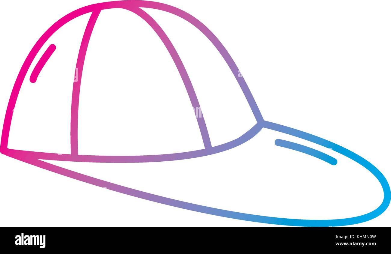 line cap fashion style object design vector illustration Stock Vector Image & Art Alamy