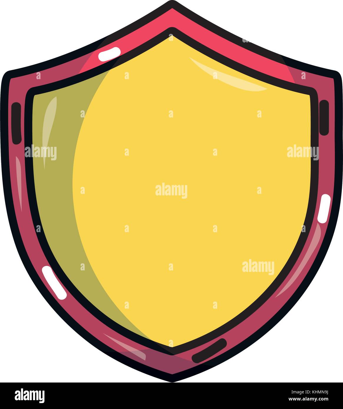 shield security protection web symbol vector illustration Stock Vector ...