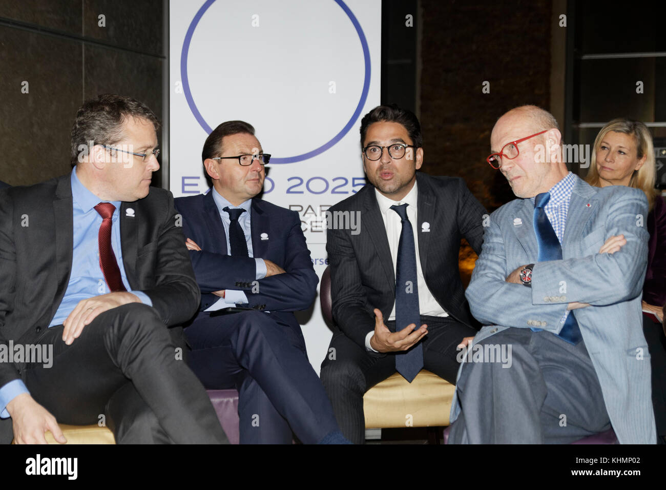 Paris,Nov,14,2017.Presentation of the project EXPO 2025 Grand Paris