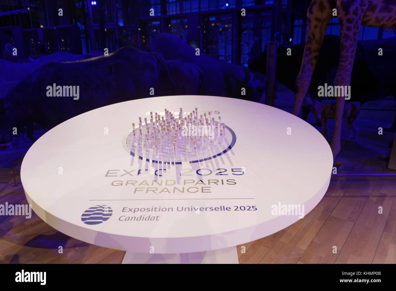 Paris,Nov,14,2017.Presentation of the project EXPO 2025 Grand Paris