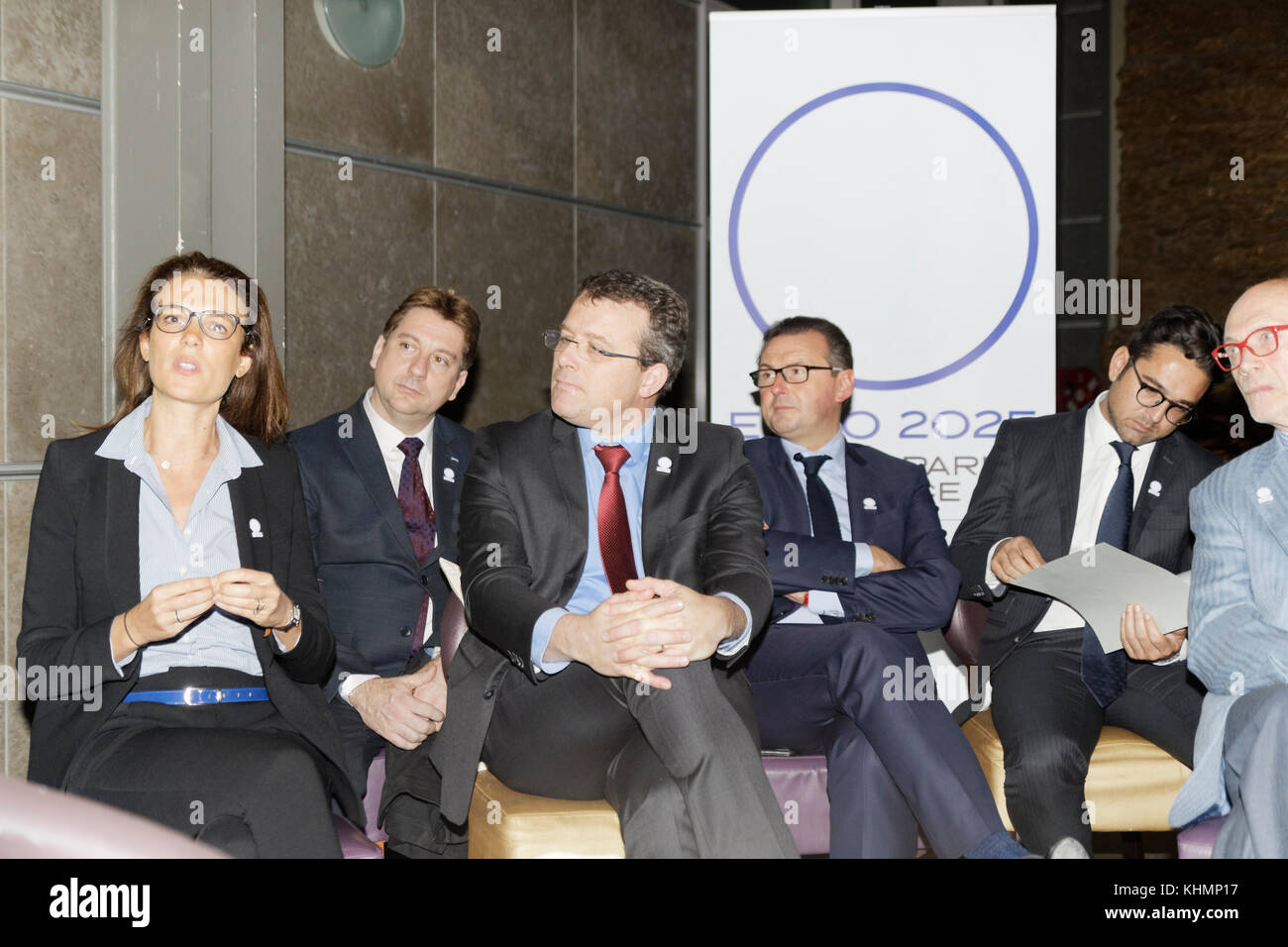 Paris,Nov,14,2017.Presentation of the project EXPO 2025 Grand Paris