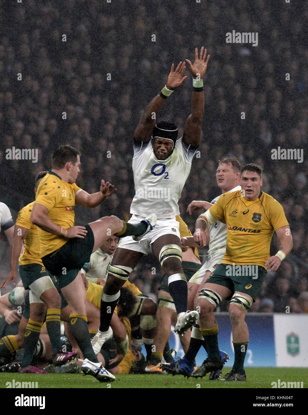 RFU Twickenham Stadium, UK. 18th November, 2017. Old Mutual Wealth Series International Rugby