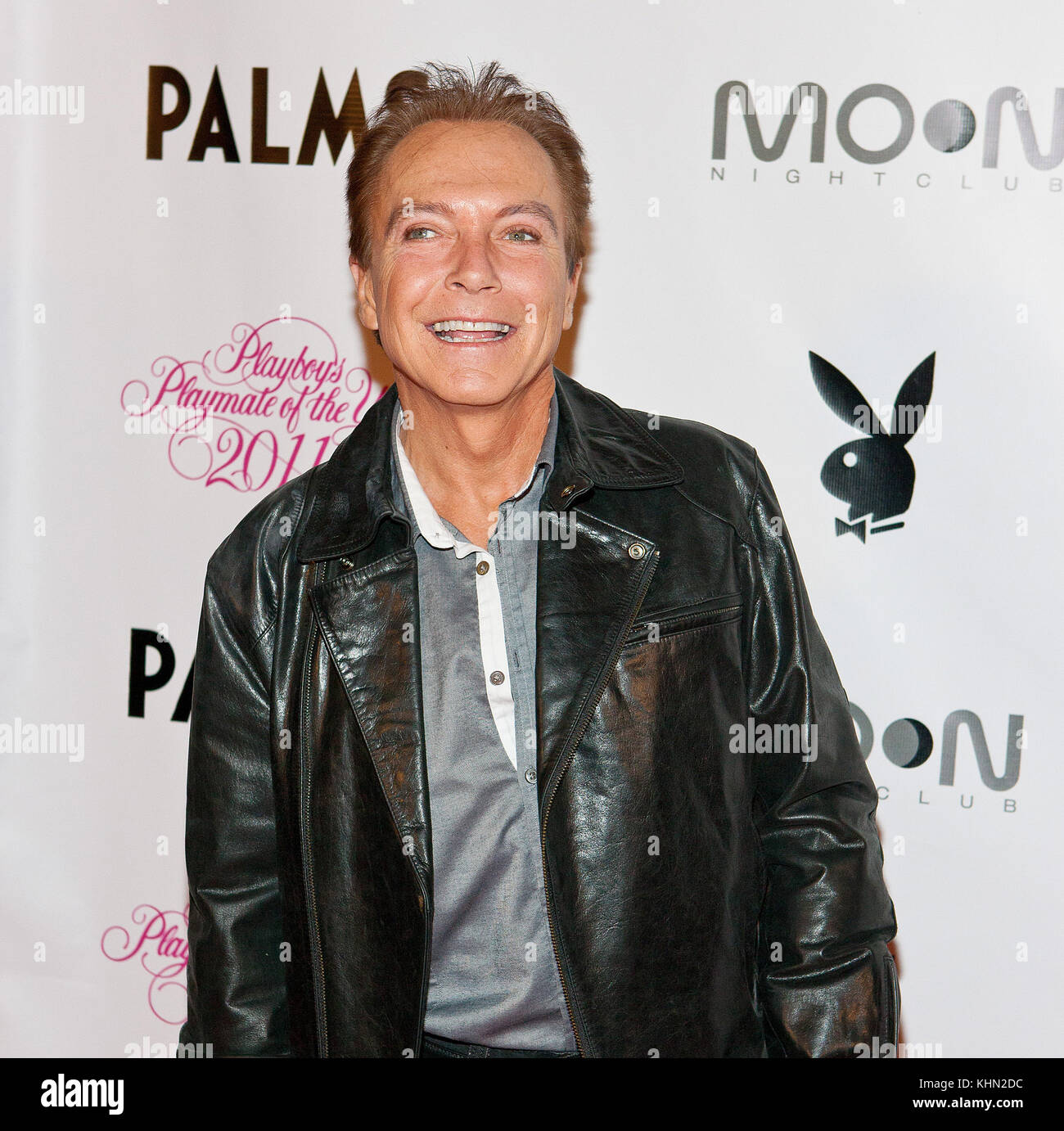 David Cassidy pictured at Playboy Playmate of The Year Announcement Ceremony at MOON Nightclub at Palms Casino Resort in Las Vegas, NV on May 6, 2011. Miss October 2010 was named 2011 Playboy Playmate of The Year by Hugh Hefner. © Kabik/MediaPunch***HOUSE COVERAGE*** Stock Photo