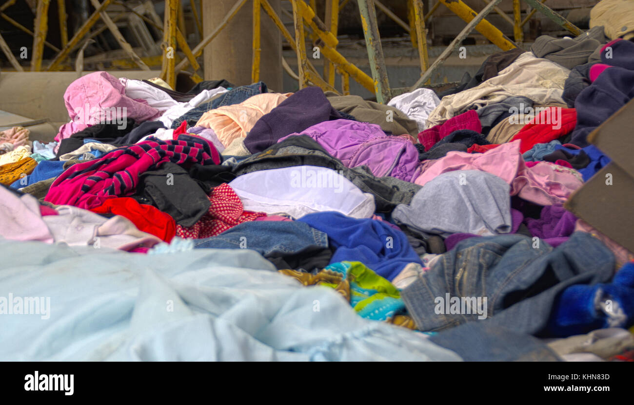 Abandoned clothes hires stock photography and images Alamy