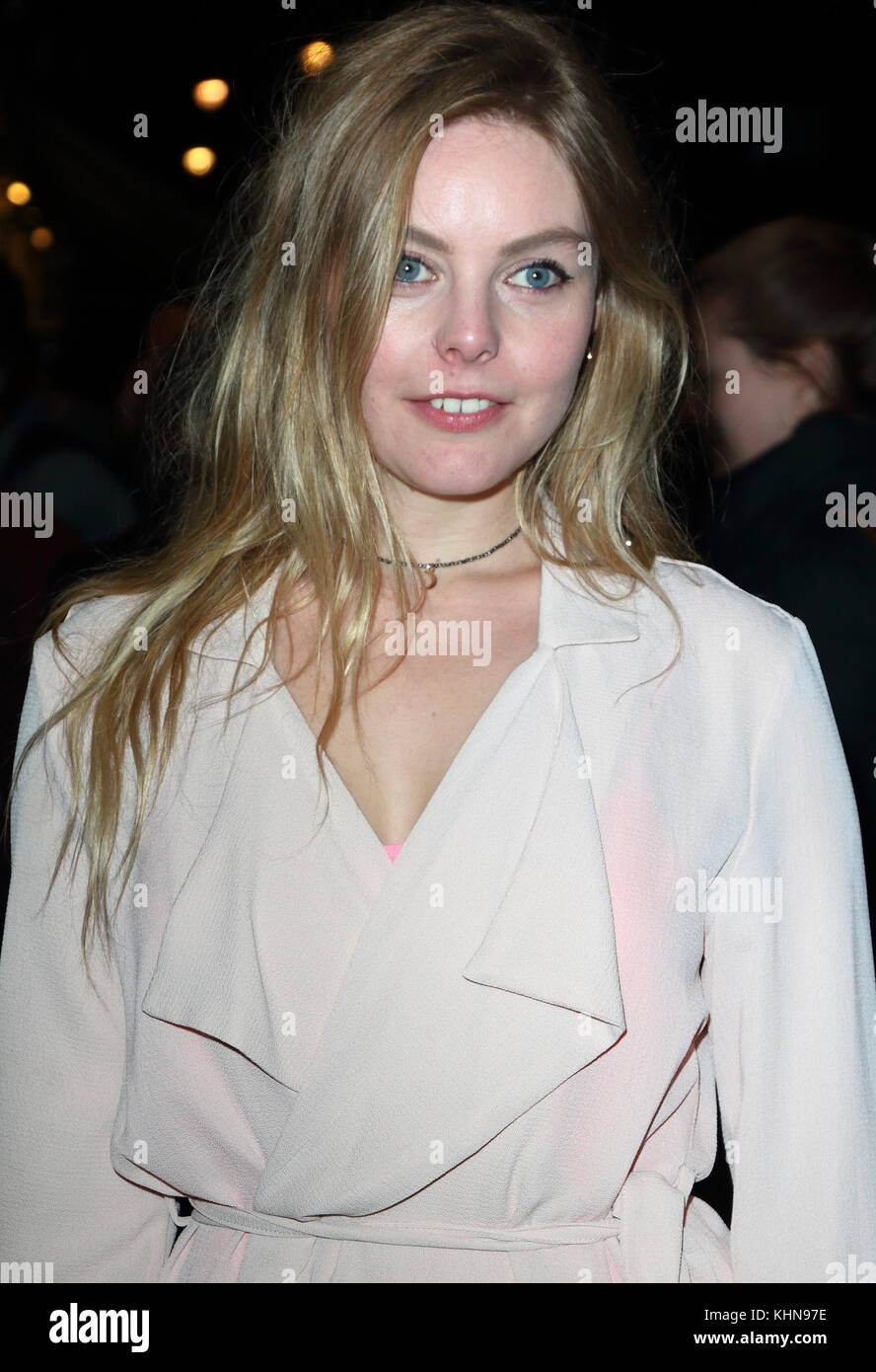 Celebrities arrive at 'Venus In Fur' Press Night at the Theatre Royal
