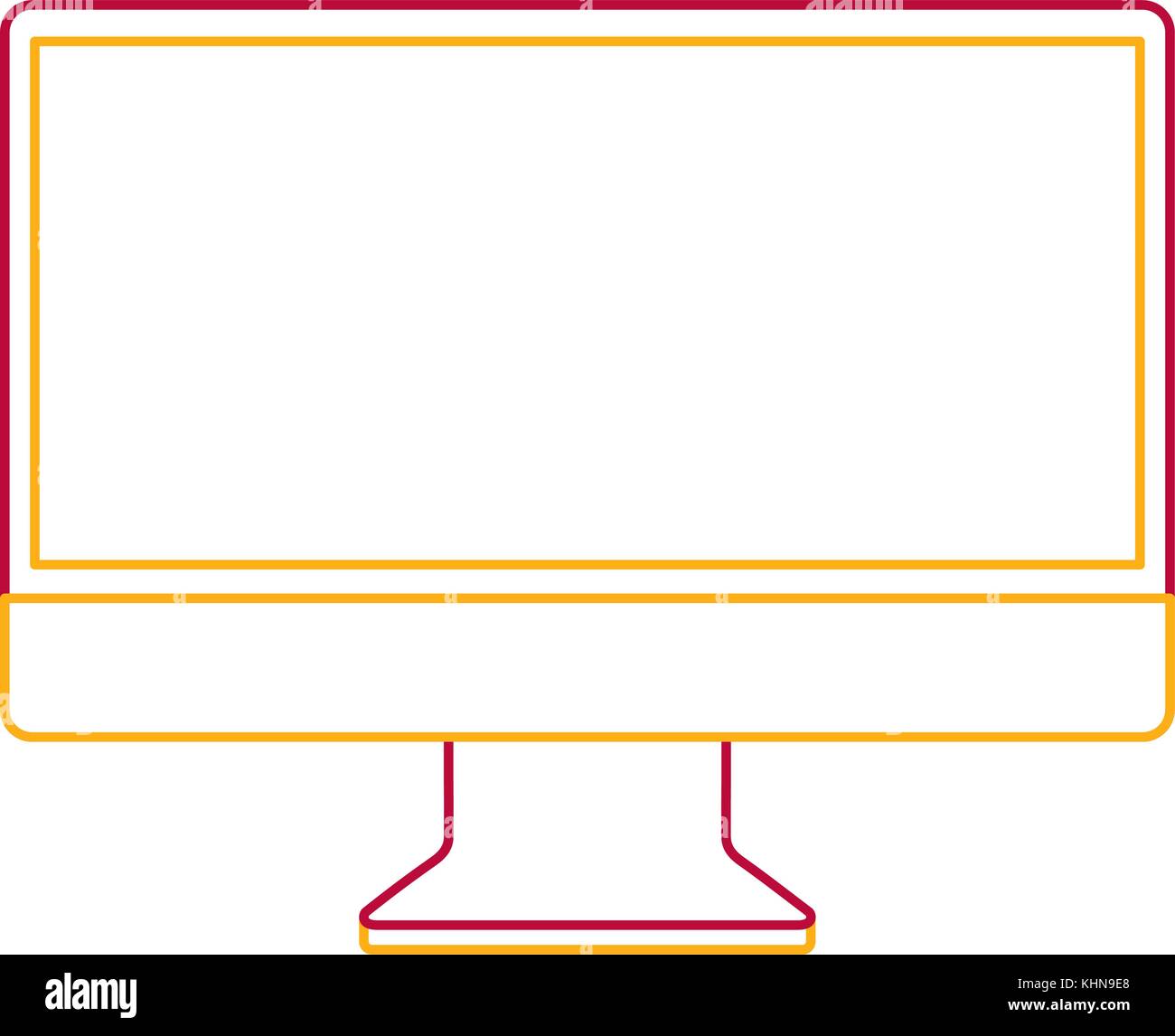 Traceable Computer Screen monitor computer technology device screen Stock Vector Image & Art - Alamy
