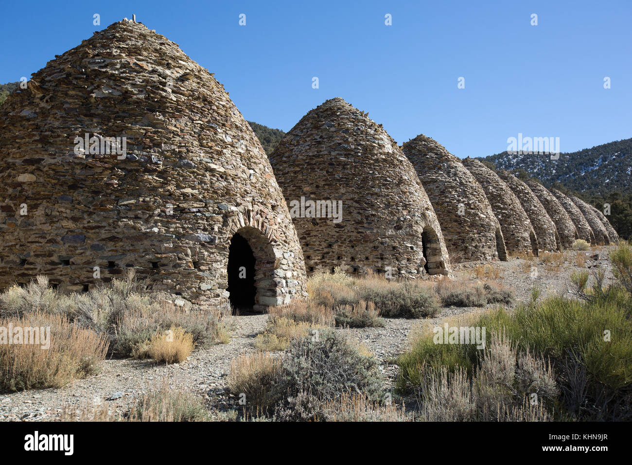 charcoal kilns in Death Valley Stock Photo Alamy