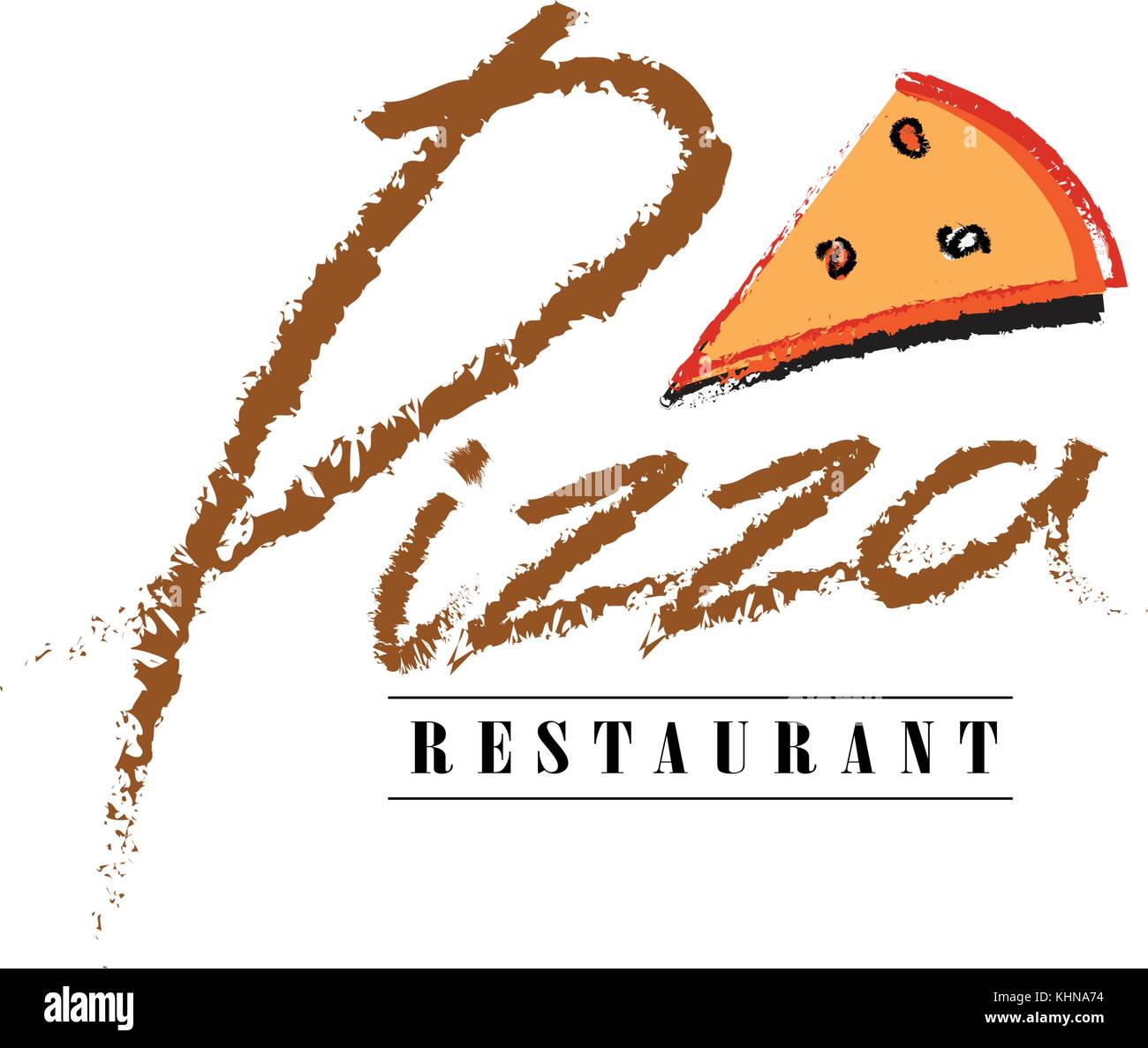 Pizza vector Logo. Template Design Vector Design Illustration Eps.10 ...
