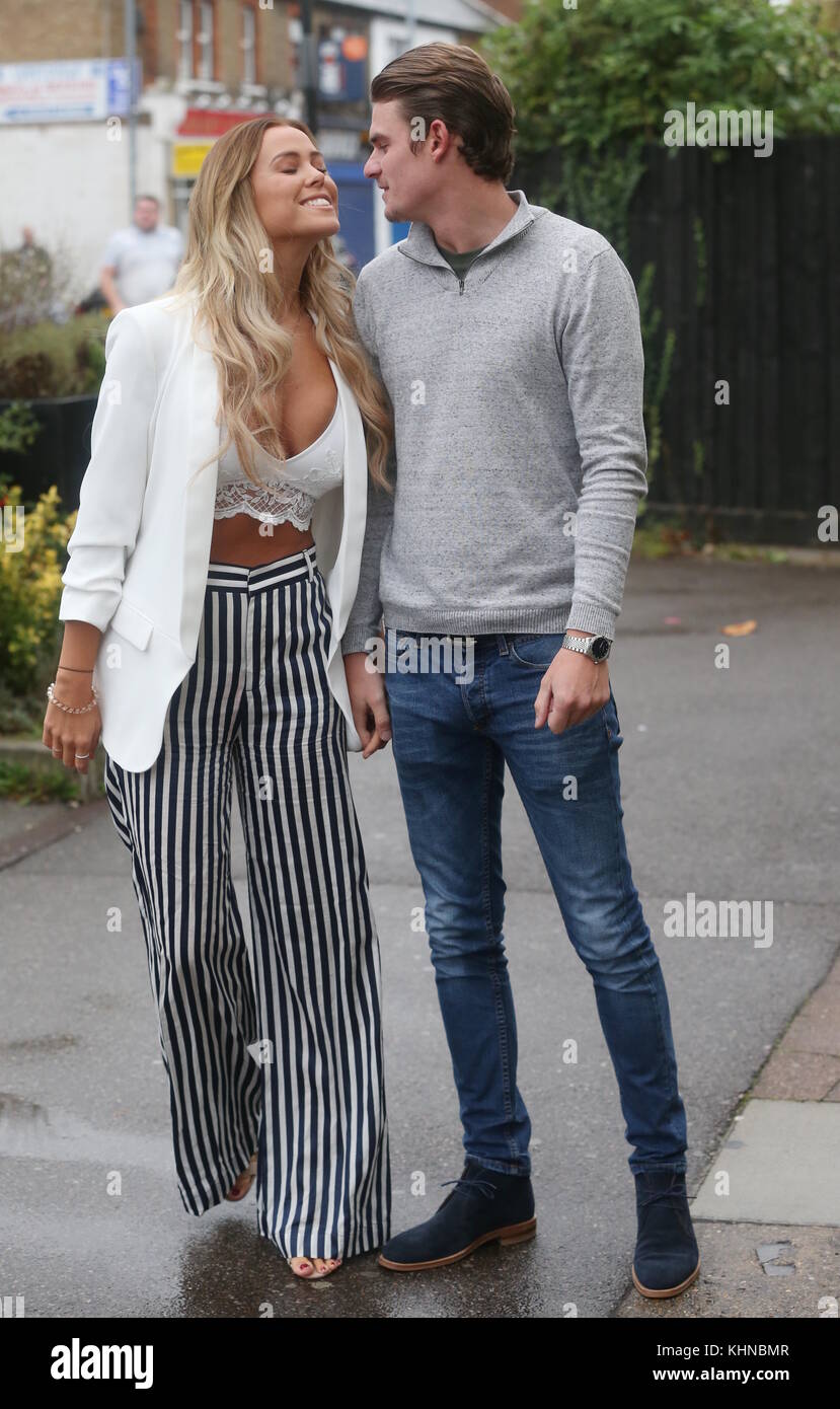 The cast of 'The Only Way Is Essex' arrive at Old Regent Ballroom