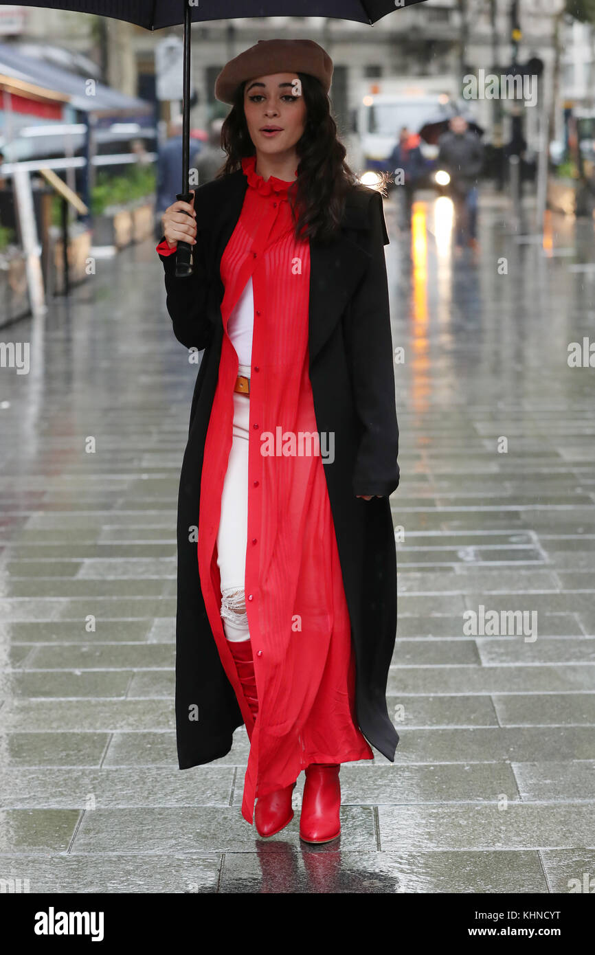 Camila Cabello arrives at BBC Radio 1 Featuring: Camila Cabello Where