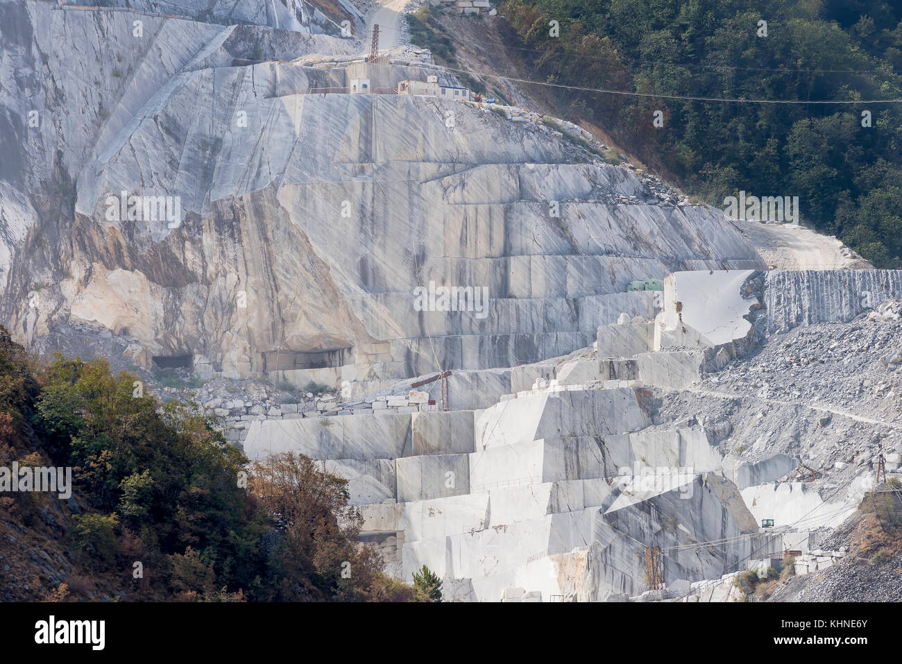 Marble quarry, Colonnata, Carrara, Tuscany, Italy Stock Photo Alamy