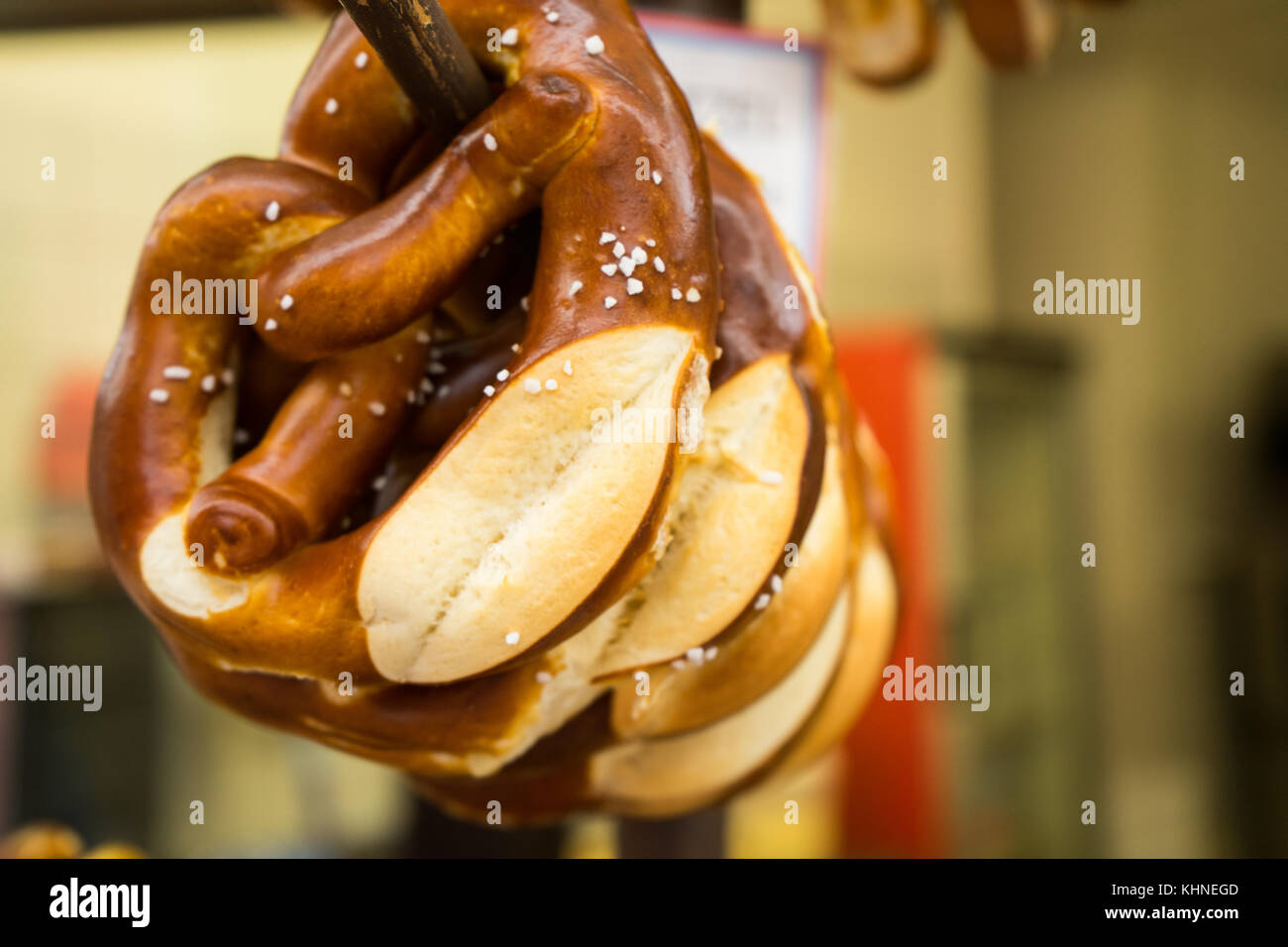 Pretzel brezel hires stock photography and images Alamy