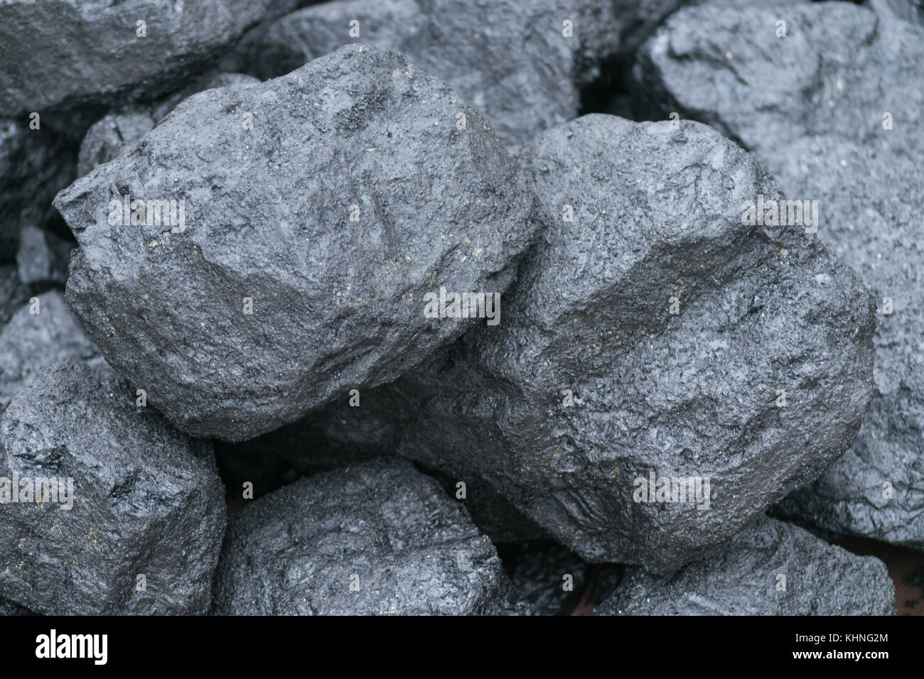 coal for heating the house Stock Photo Alamy