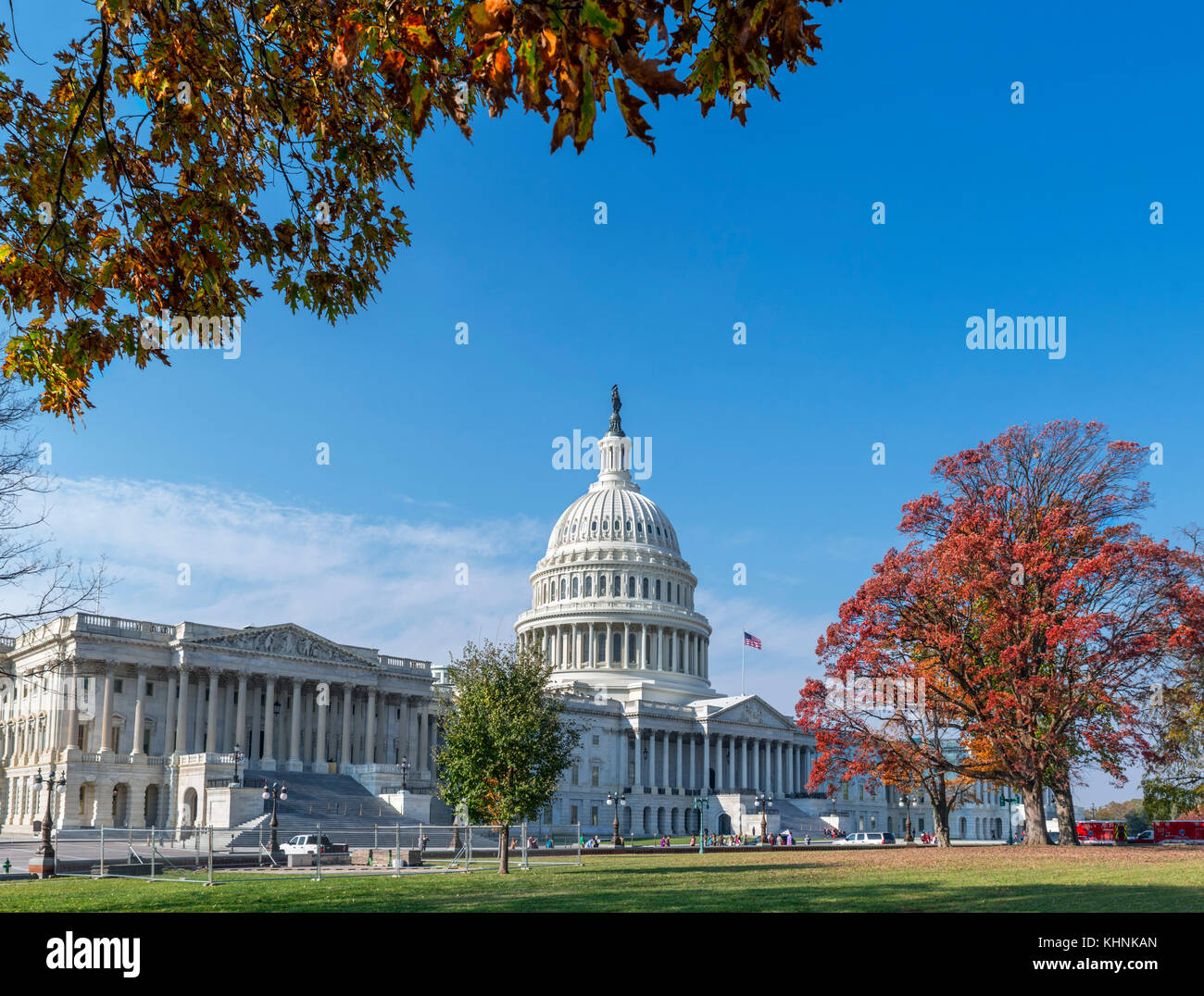 East facade of the US Capitol building, Washington DC, USA Stock Photo