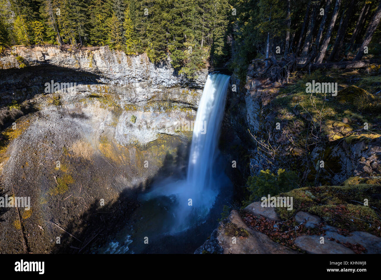 Brandywine Falls Provincial Park. Beautiful waterfall viewed from the
