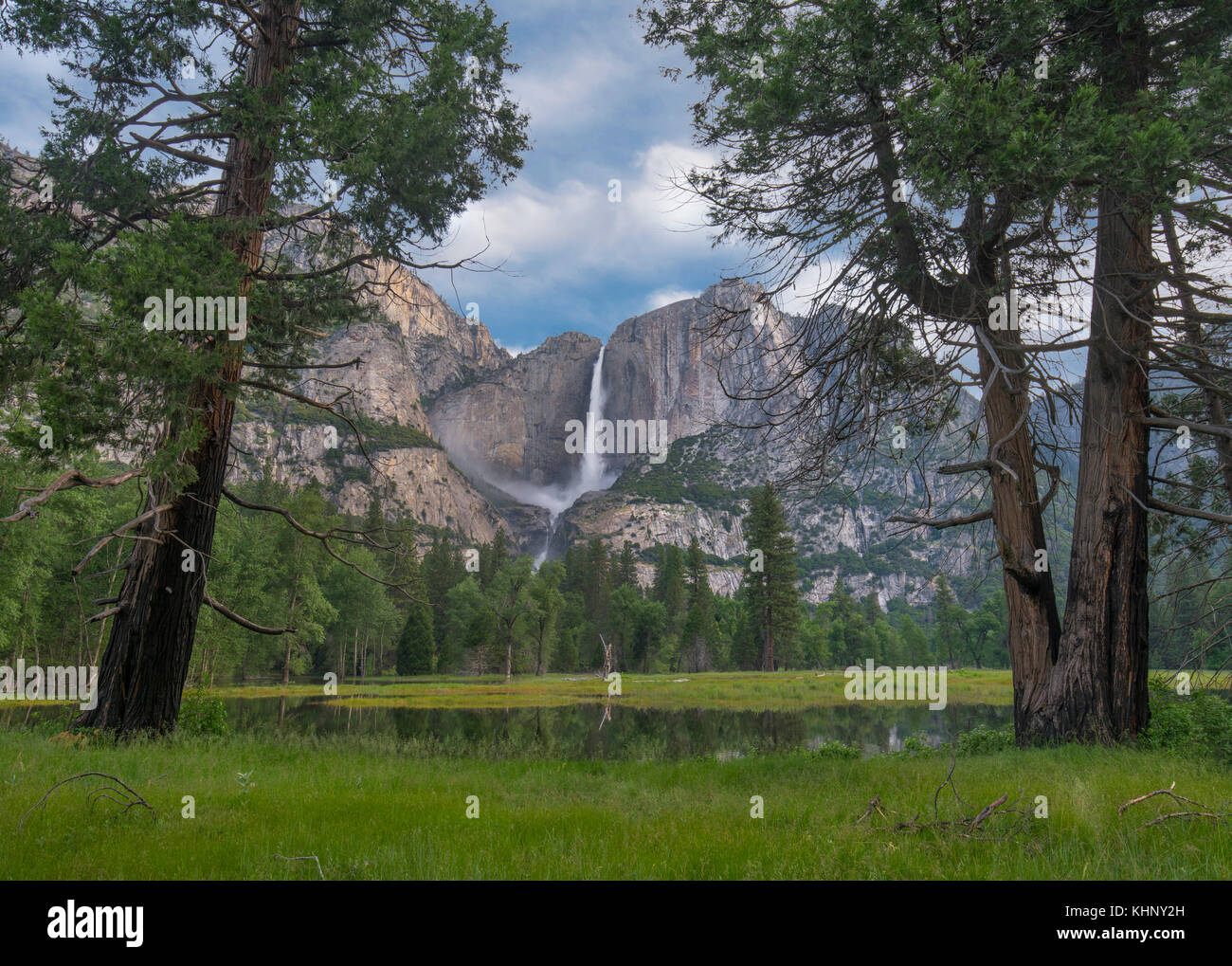 Yosemite Falls from Cook's Meadow, Yosemite Valley, Yosemite National