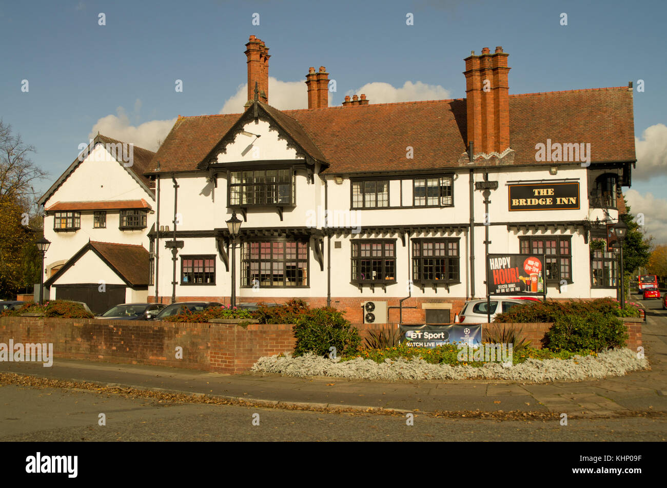 Port Sunlight Model Village, The Bridge Inn Stock Photo