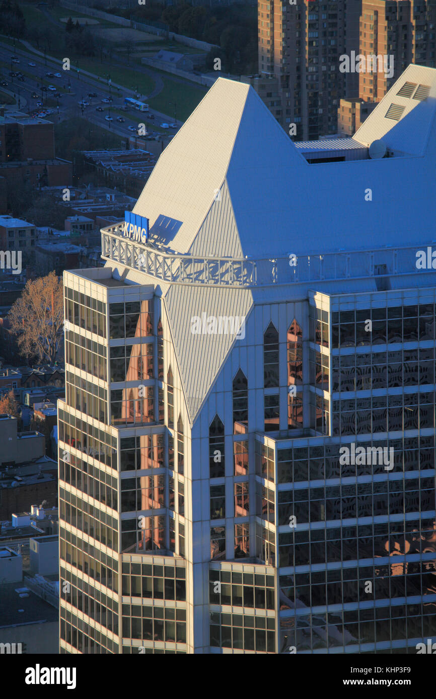 Canada, Quebec, Montreal, KPMG Tower, skyscraper, modern architecture