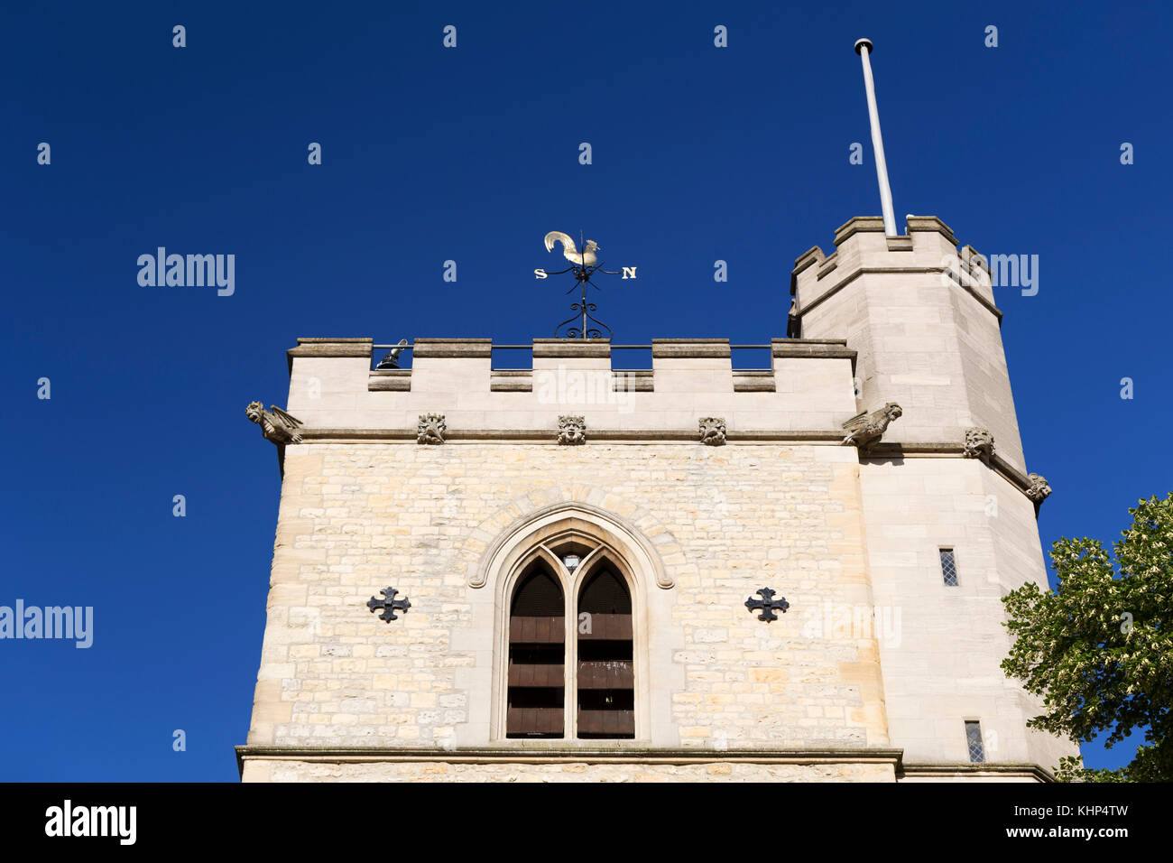 UK, Oxford, the Carfax tower. Stock Photo