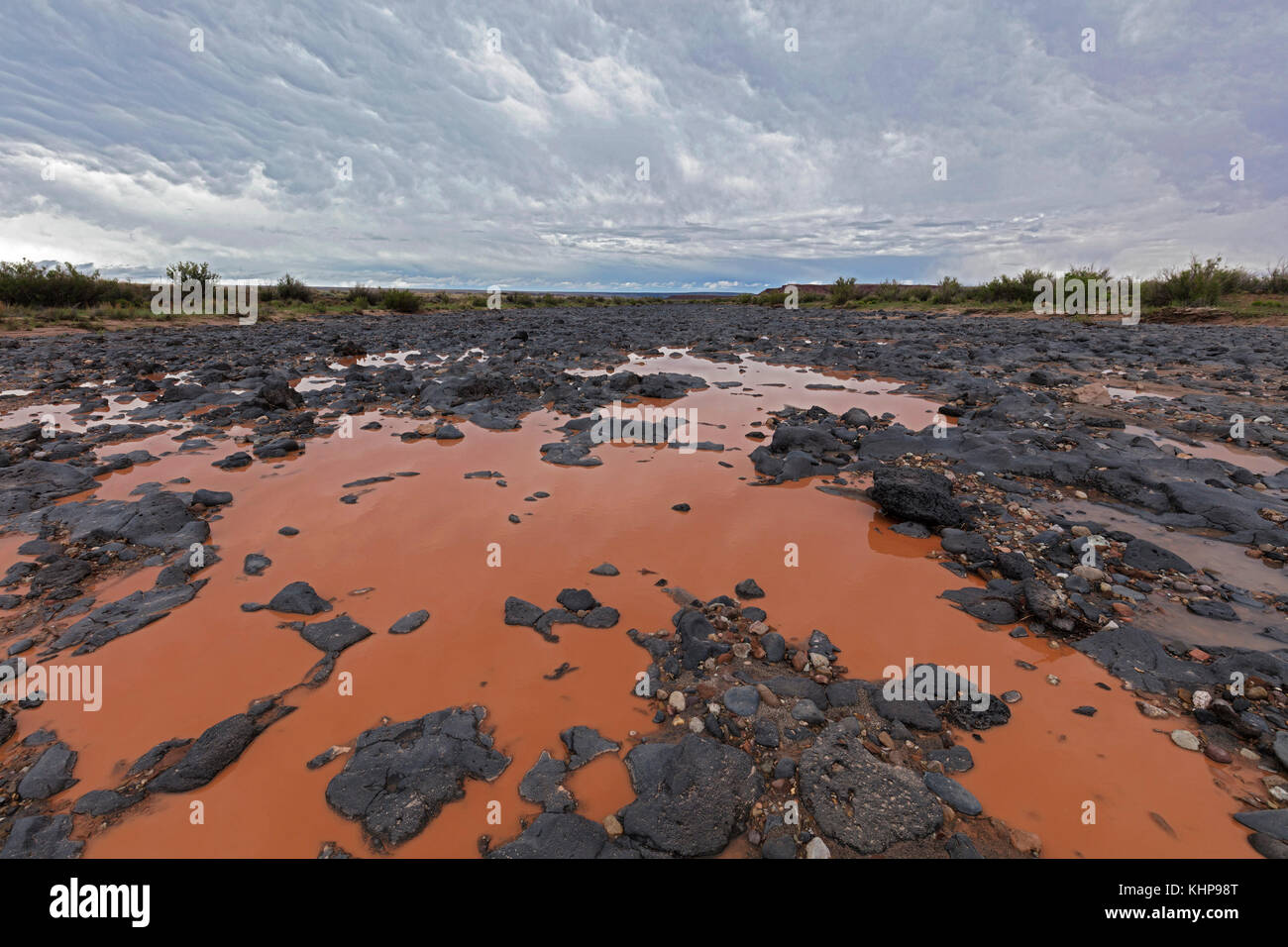 Black Falls Crossing of the Little Colorado River Stock Photo Alamy
