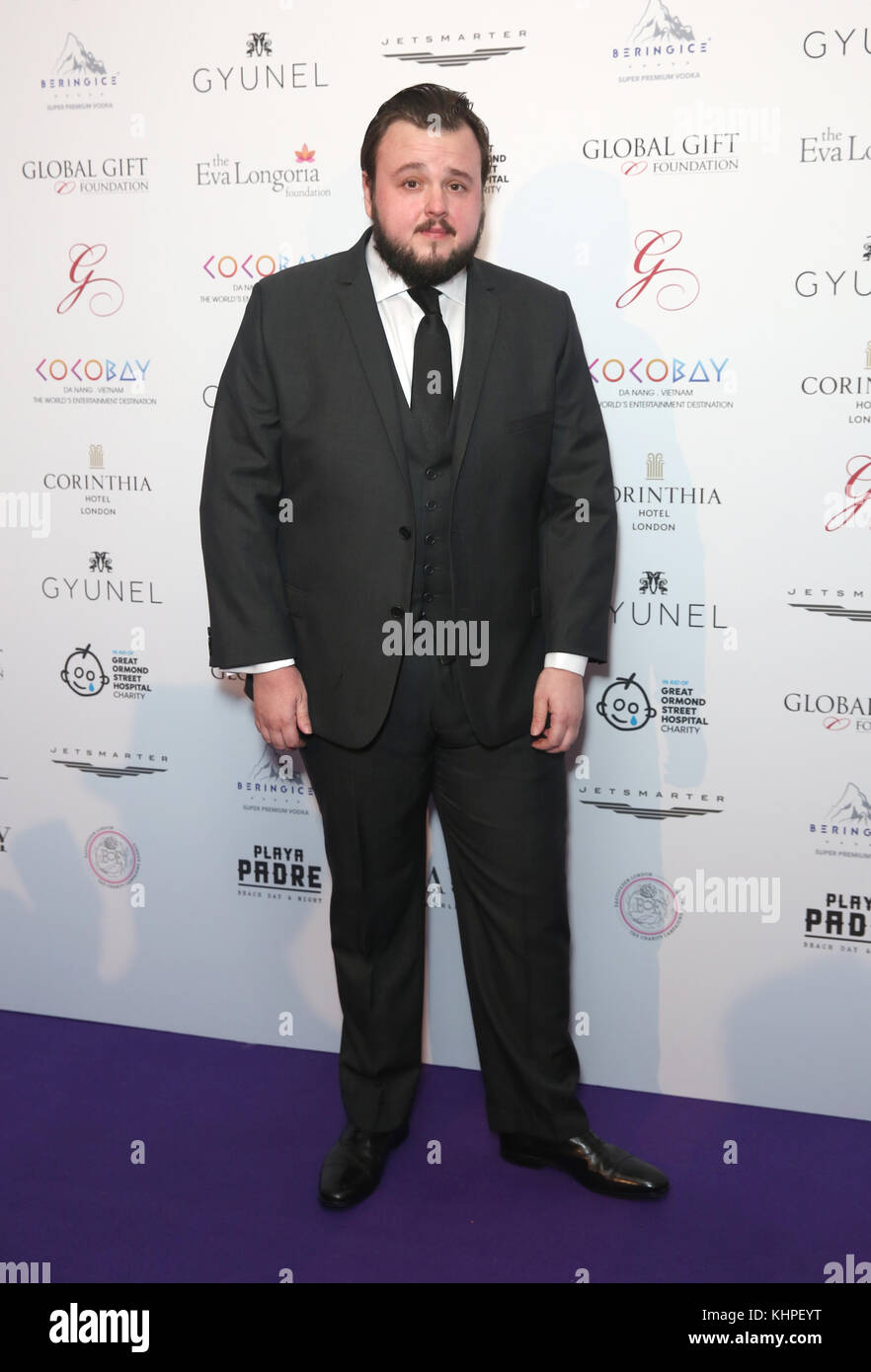 John Bradley West attending the Global Gift Gala held at The Corinthia Hotel in London Stock
